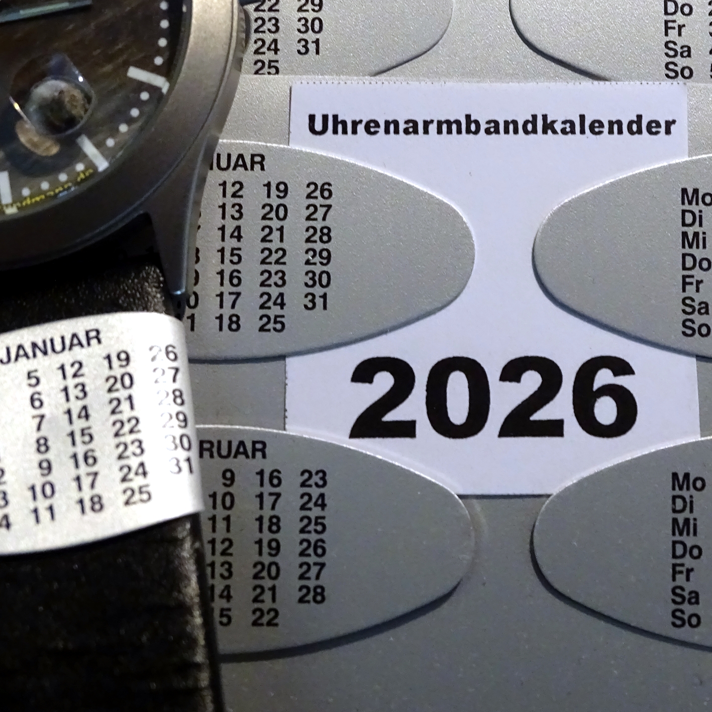 Uhrenarmbandkalender