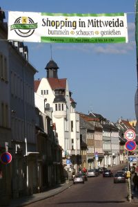 Blick in die Rochlitzer Strae (9.5.01)