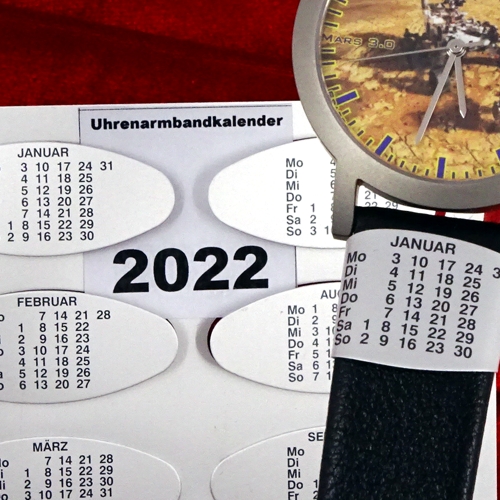 Uhrenarmbandkalender
